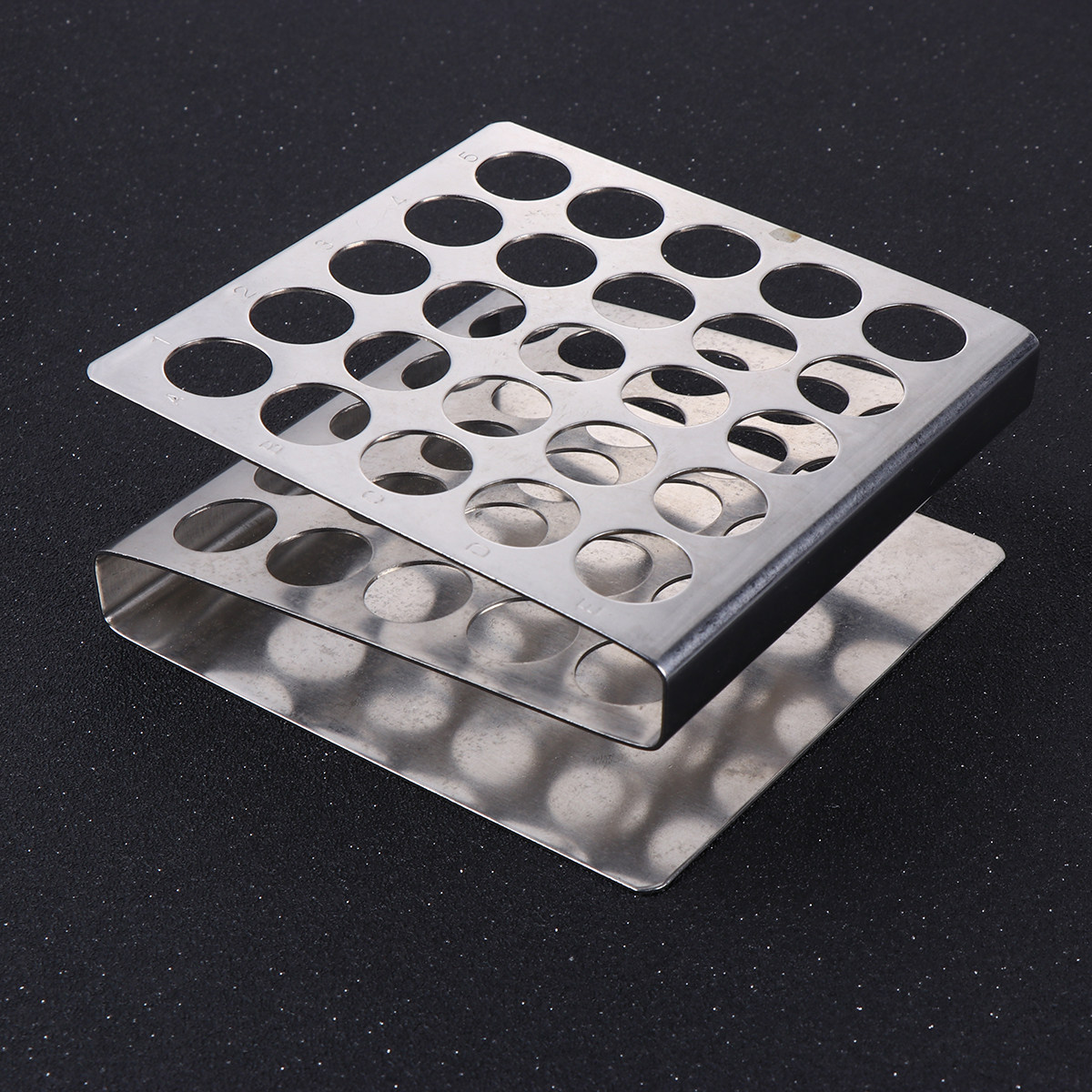 Centrifuge Tube Rack - Stainless Steel Test Tube Rack Z-Shaped