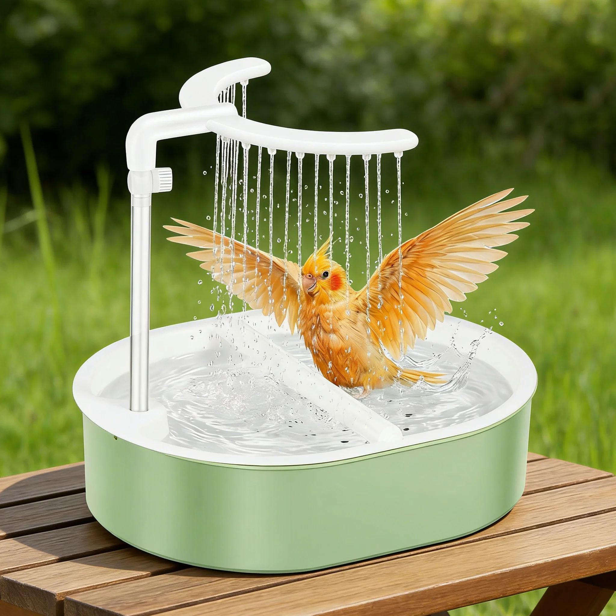 Water Bath Laboratory - Bird Automatic Shower Parrot Pet Bath