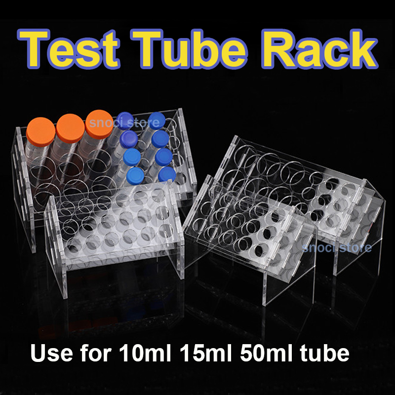 Slant Rack Acrylic Test Tube H - Centrifuge Tube Rack avaliação e preço