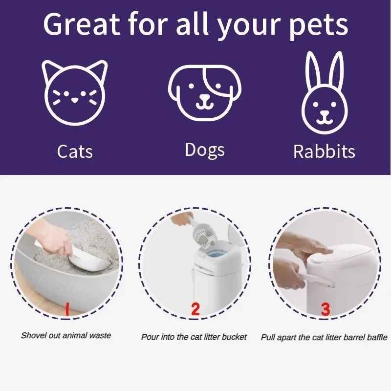 Litter Locker Cat Toilet Stink - Water Bath Laboratory avaliação e preço