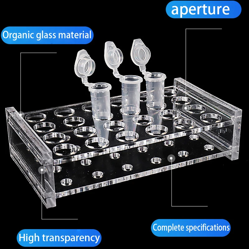 0.2ML/0.5ML/1.5ML/2ML/10ML/15M - Centrifuge Tube Rack avaliação e preço