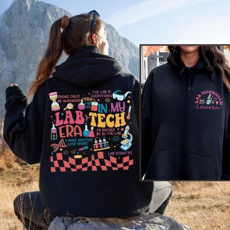 Personalized Lab Tech Sweatshi - Medical Laboratory Technician avaliação e preço
