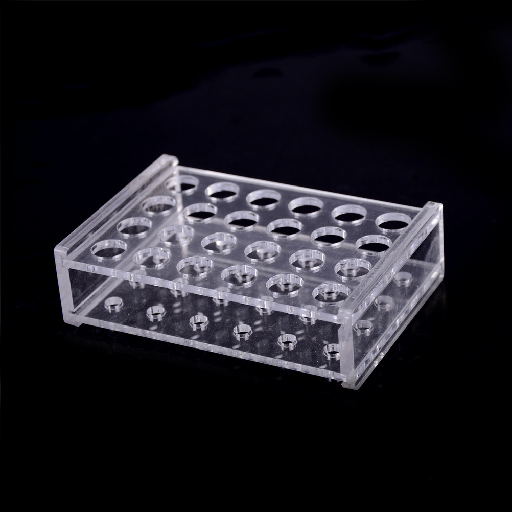 24 Holes Plastic Test Tube Rac - Centrifuge Tube Rack avaliação e preço