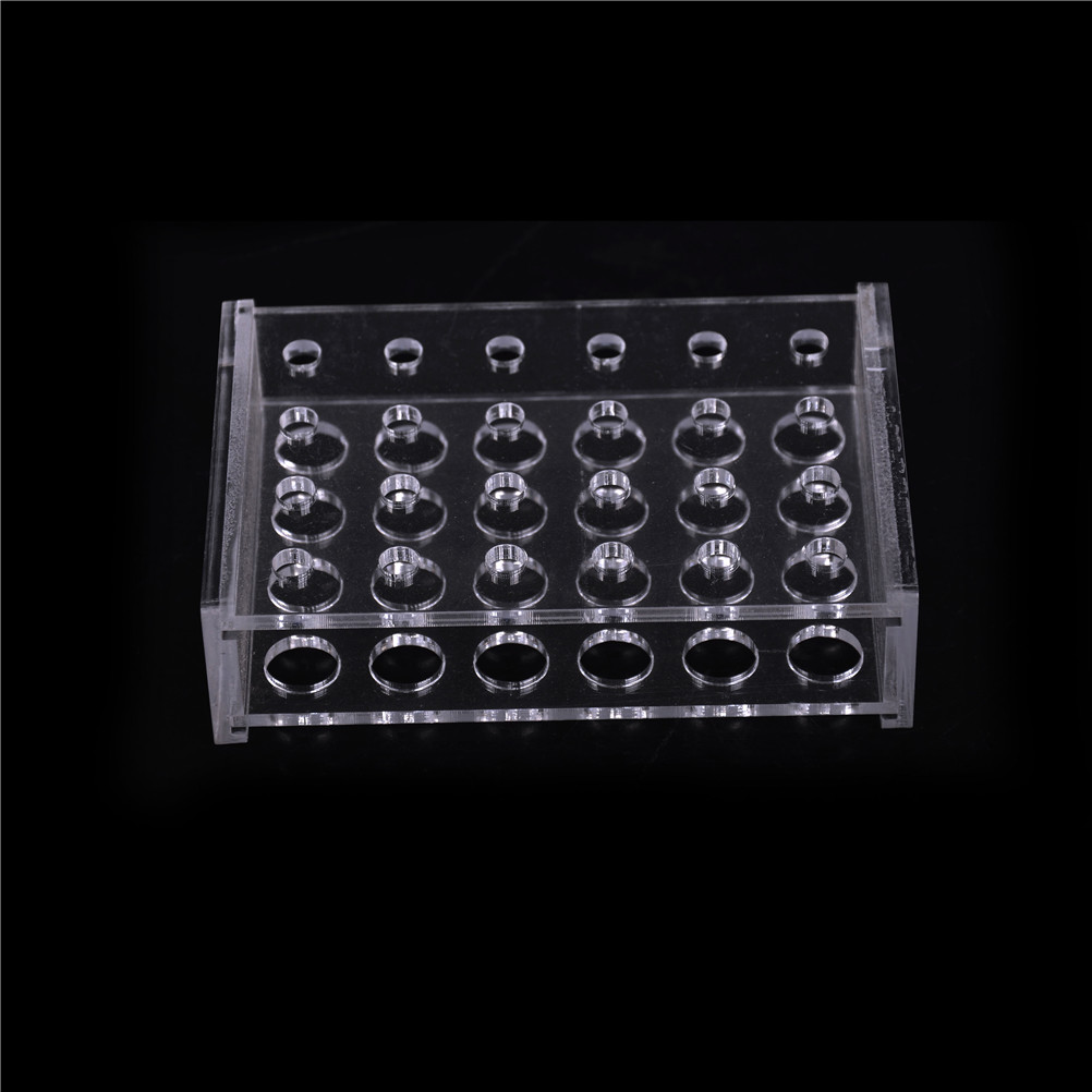 24 Holes Plastic Test Tube Rac - Centrifuge Tube Rack avaliação e preço