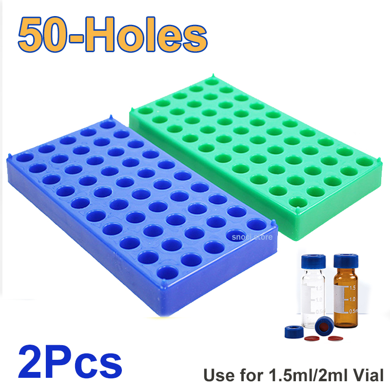 Plastic Vial Rack 50 Holds Sui - Centrifuge Tube Rack avaliação e preço