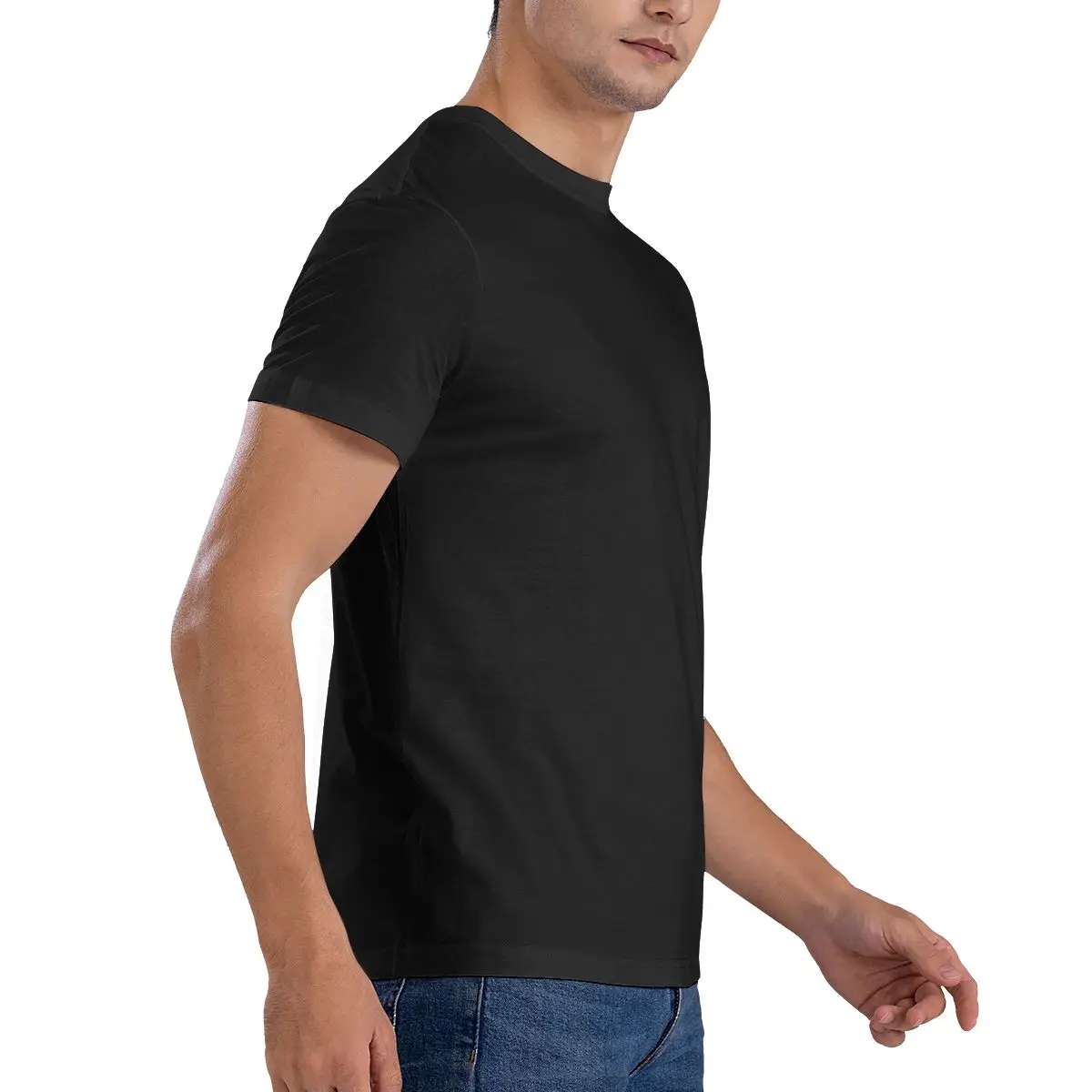 Men'S Black Crew Neck Short Sl - Medical Laboratory Technician avaliação e preço