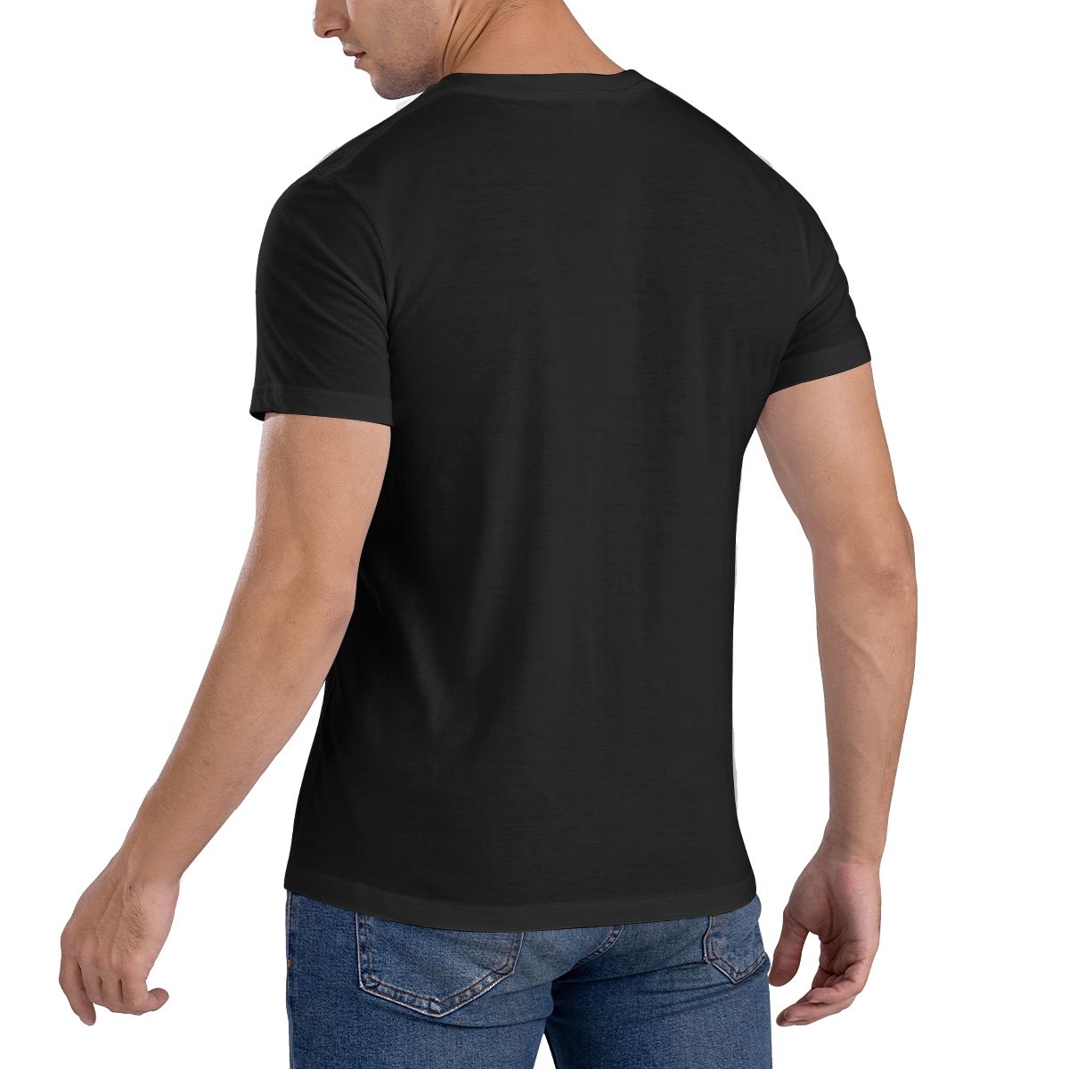 Men'S Black Crew Neck Short Sl - Medical Laboratory Technician avaliação e preço
