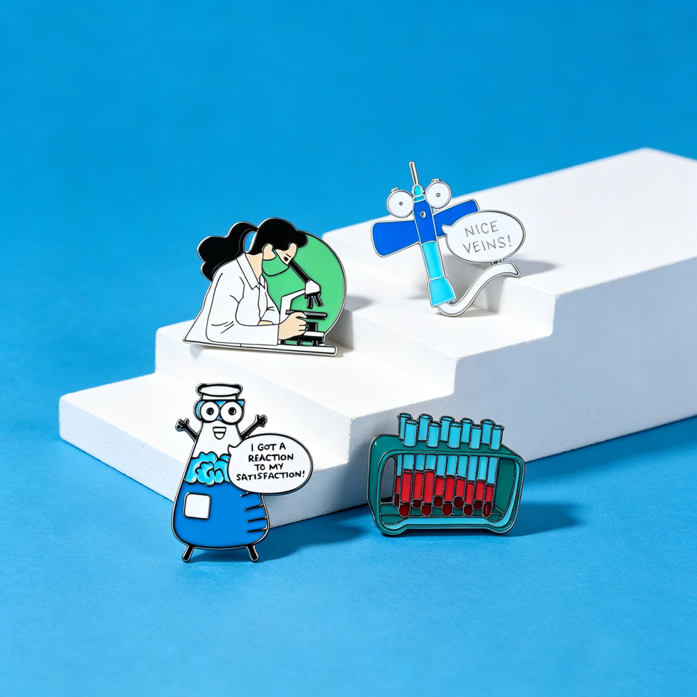 Harong Fun Lab Science Enamel  - Medical Laboratory Technician avaliação e preço