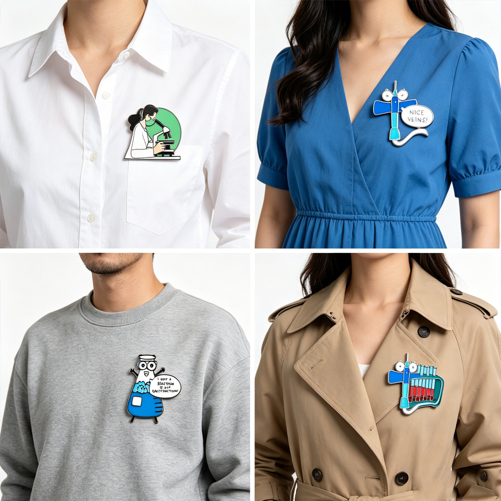 Harong Fun Lab Science Enamel  - Medical Laboratory Technician avaliação e preço