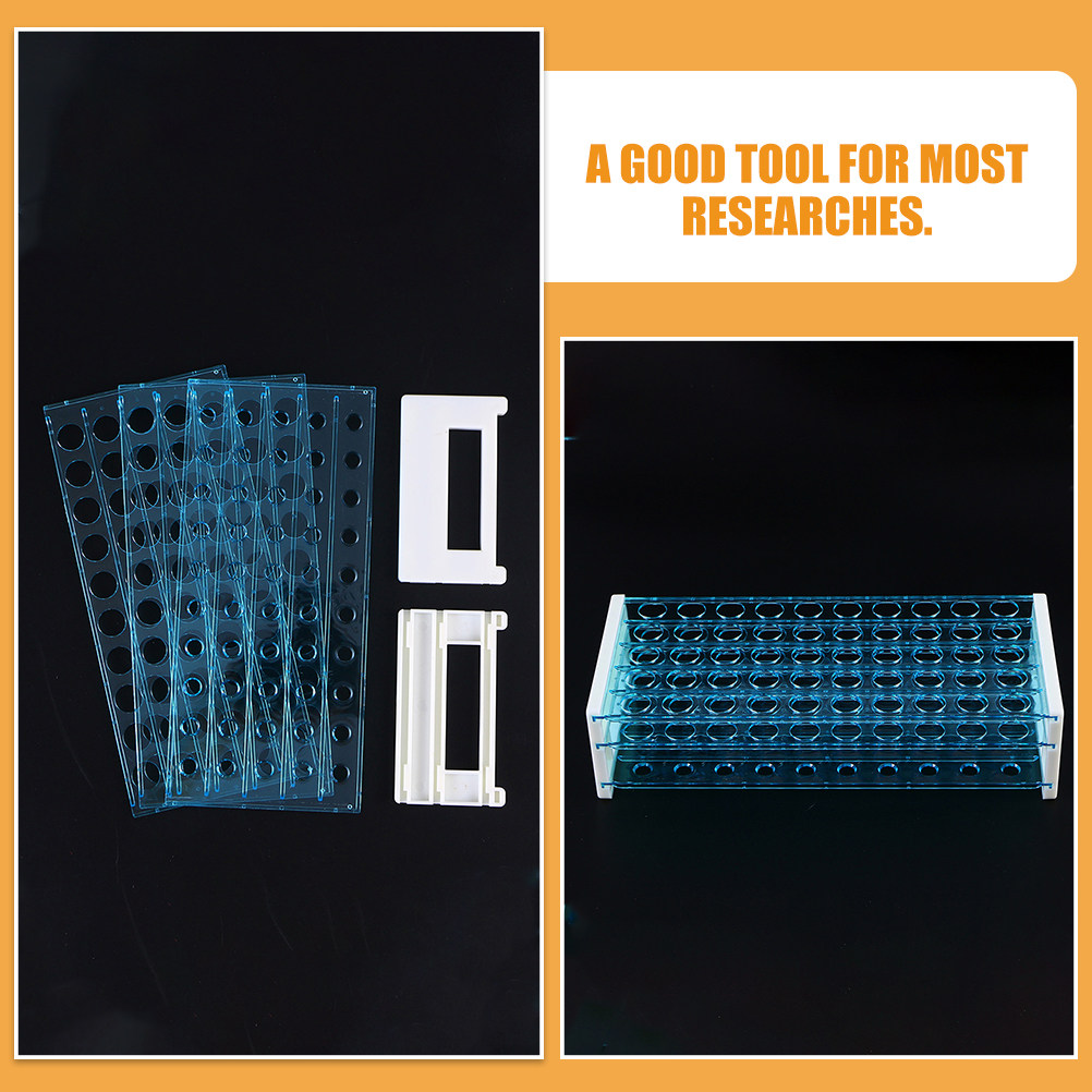 50 Holes Laboratory Test Tube  - Centrifuge Tube Rack avaliação e preço