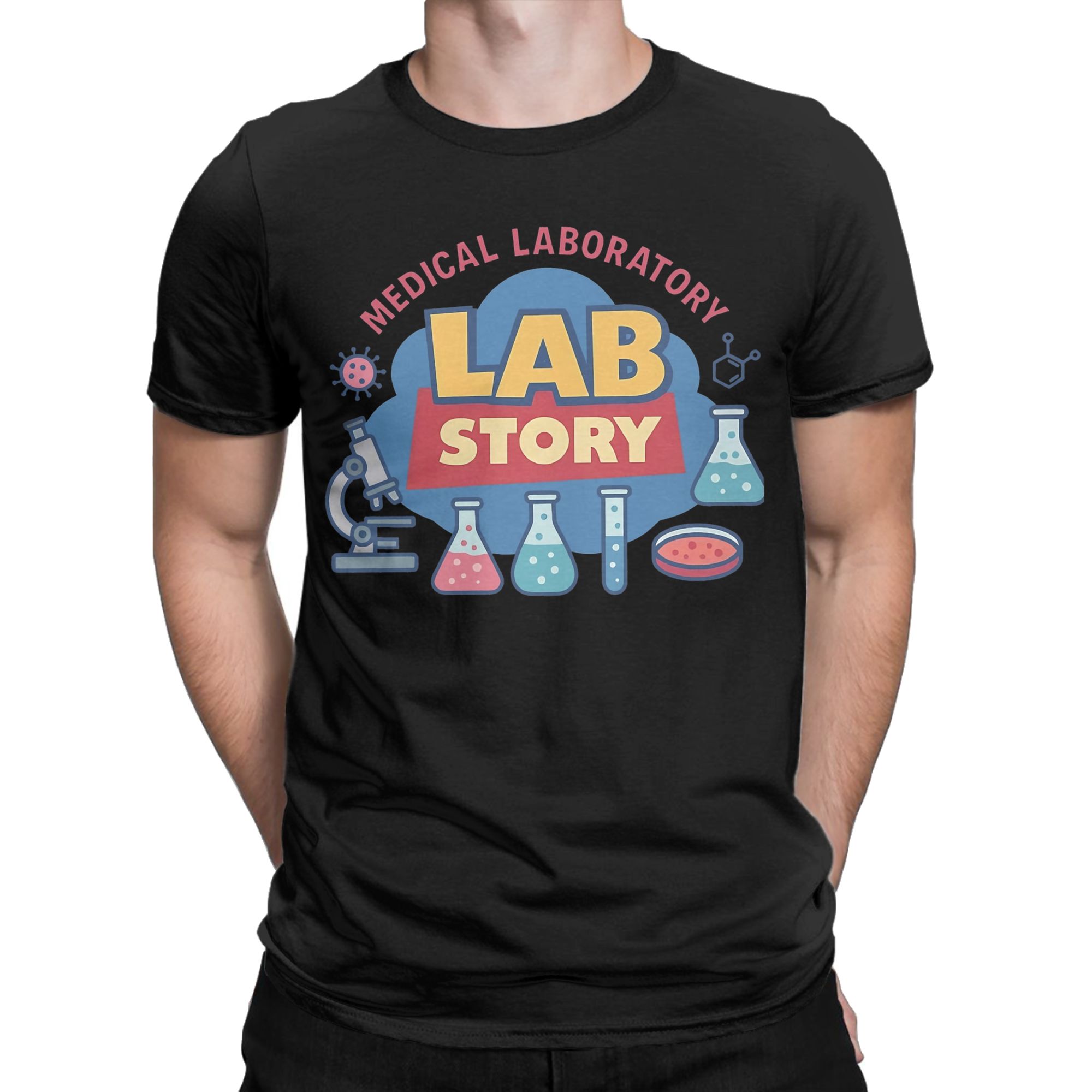 Men T-Shirts 2026 Lab Week Med - Medical Laboratory Technician avaliação e preço