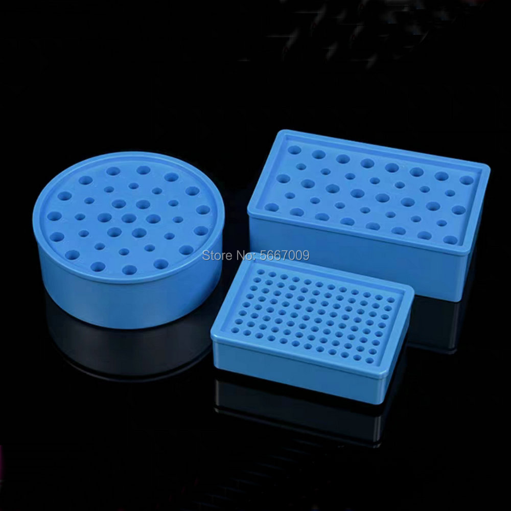 1piece LAB plastic ice box 0.2 - Centrifuge Tube Rack avaliação e preço