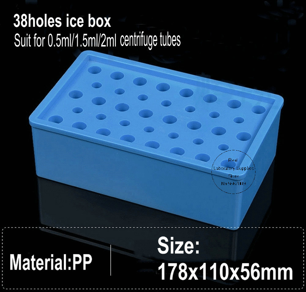 1piece LAB plastic ice box 0.2 - Centrifuge Tube Rack avaliação e preço
