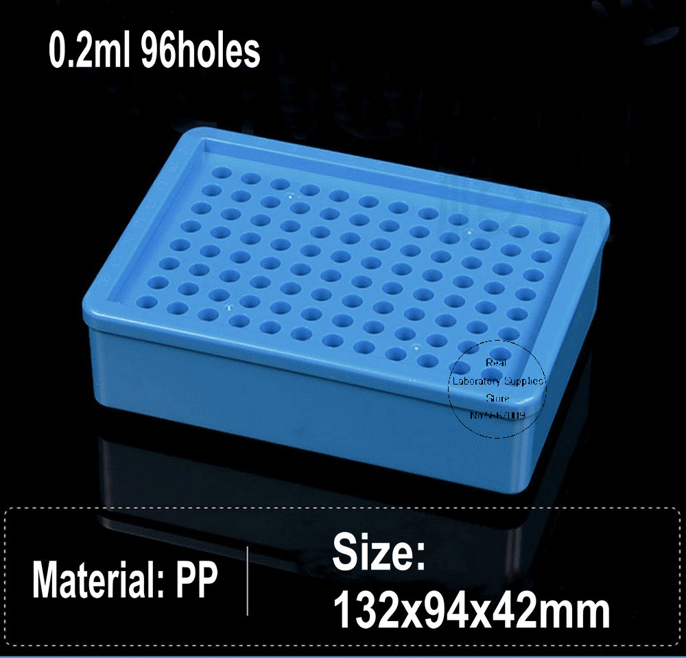 1piece LAB plastic ice box 0.2 - Centrifuge Tube Rack avaliação e preço