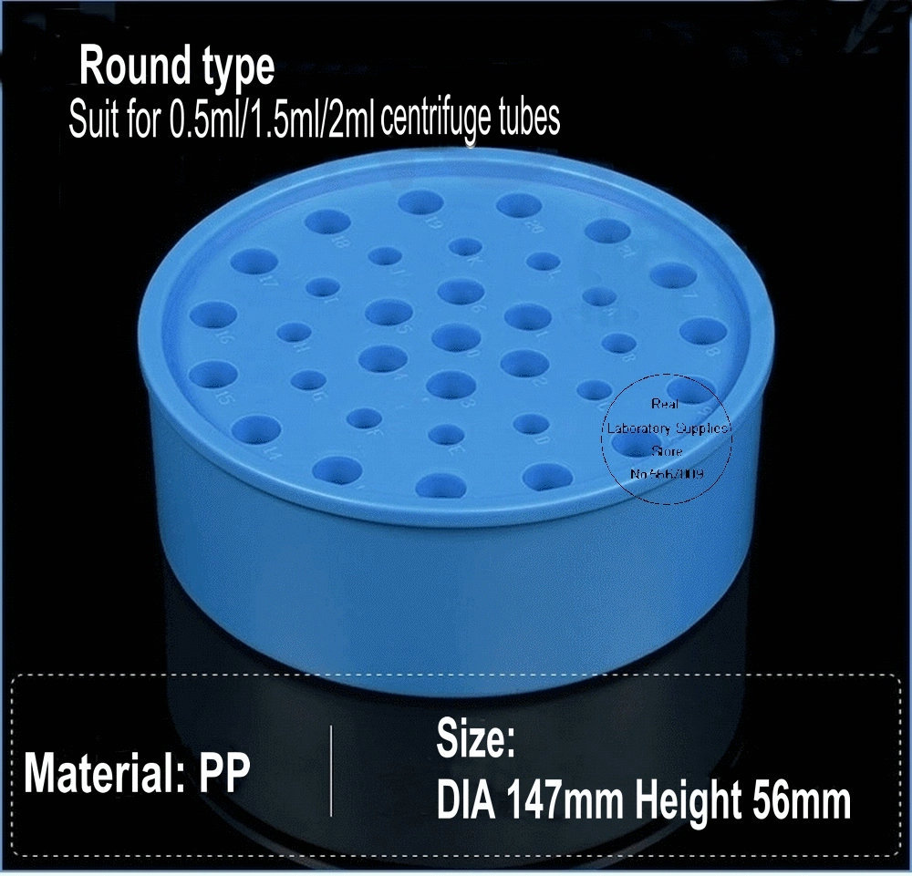 1piece LAB plastic ice box 0.2 - Centrifuge Tube Rack avaliação e preço
