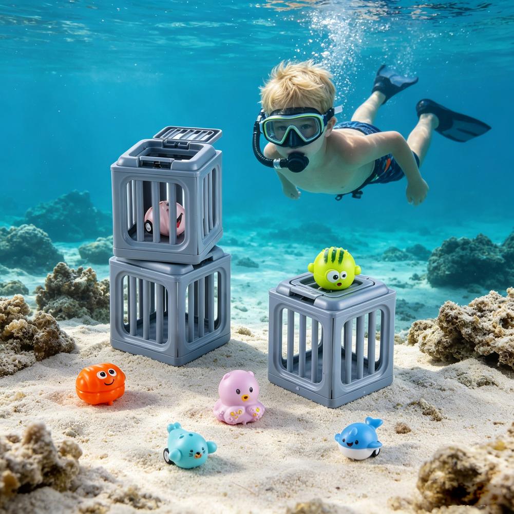 Marine Life Rescue Toy Set Pla - Water Bath Laboratory avaliação e preço