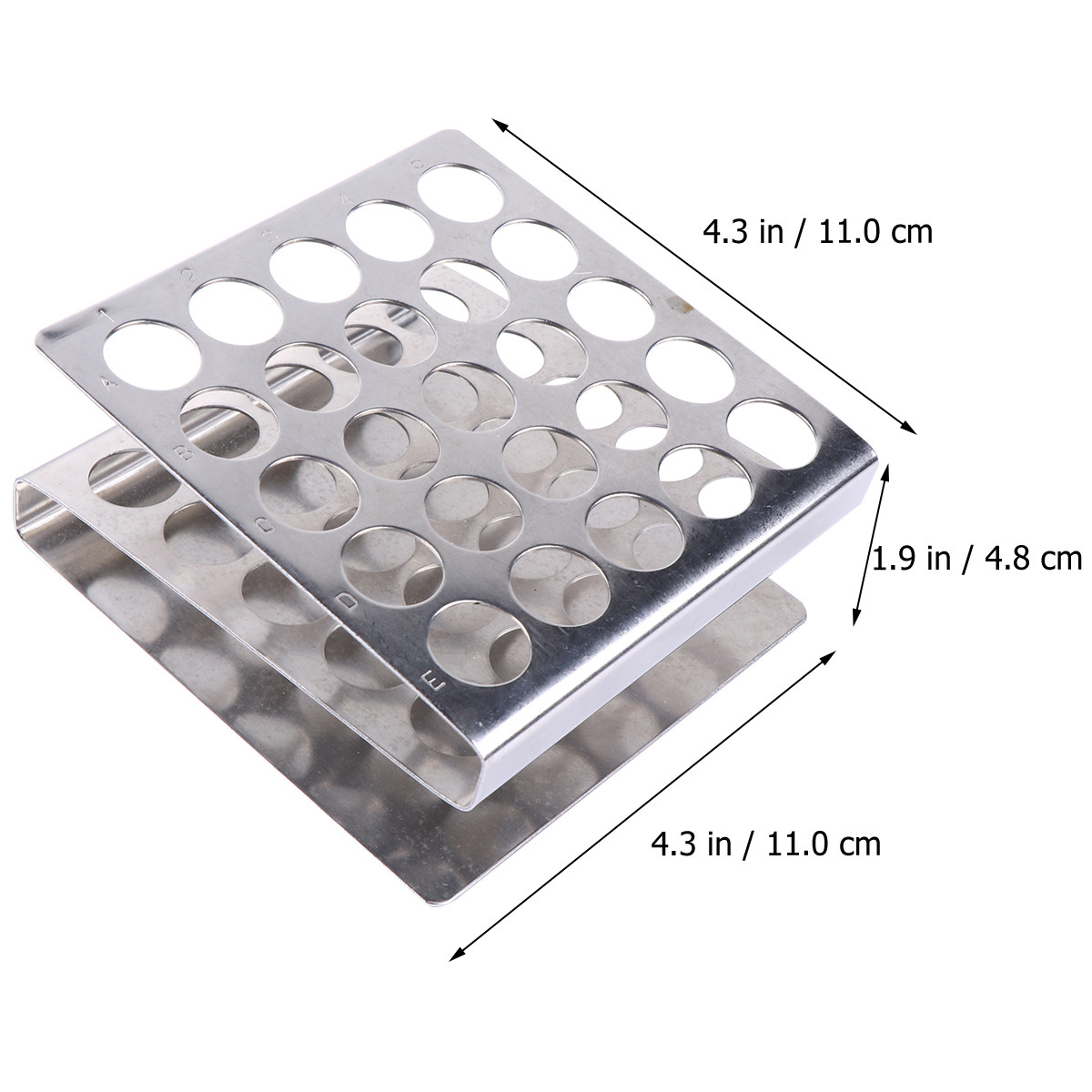 Stainless Steel Test Tube Rack - Centrifuge Tube Rack avaliação e preço