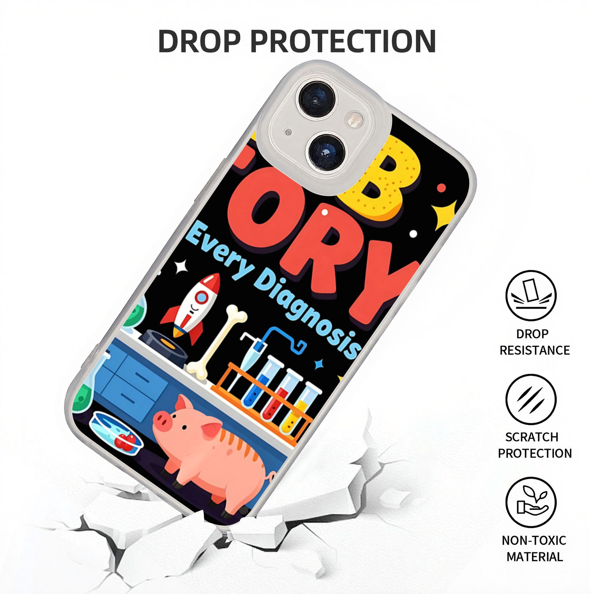 New Armor Bumper Shockproof Me - Medical Laboratory Technician avaliação e preço