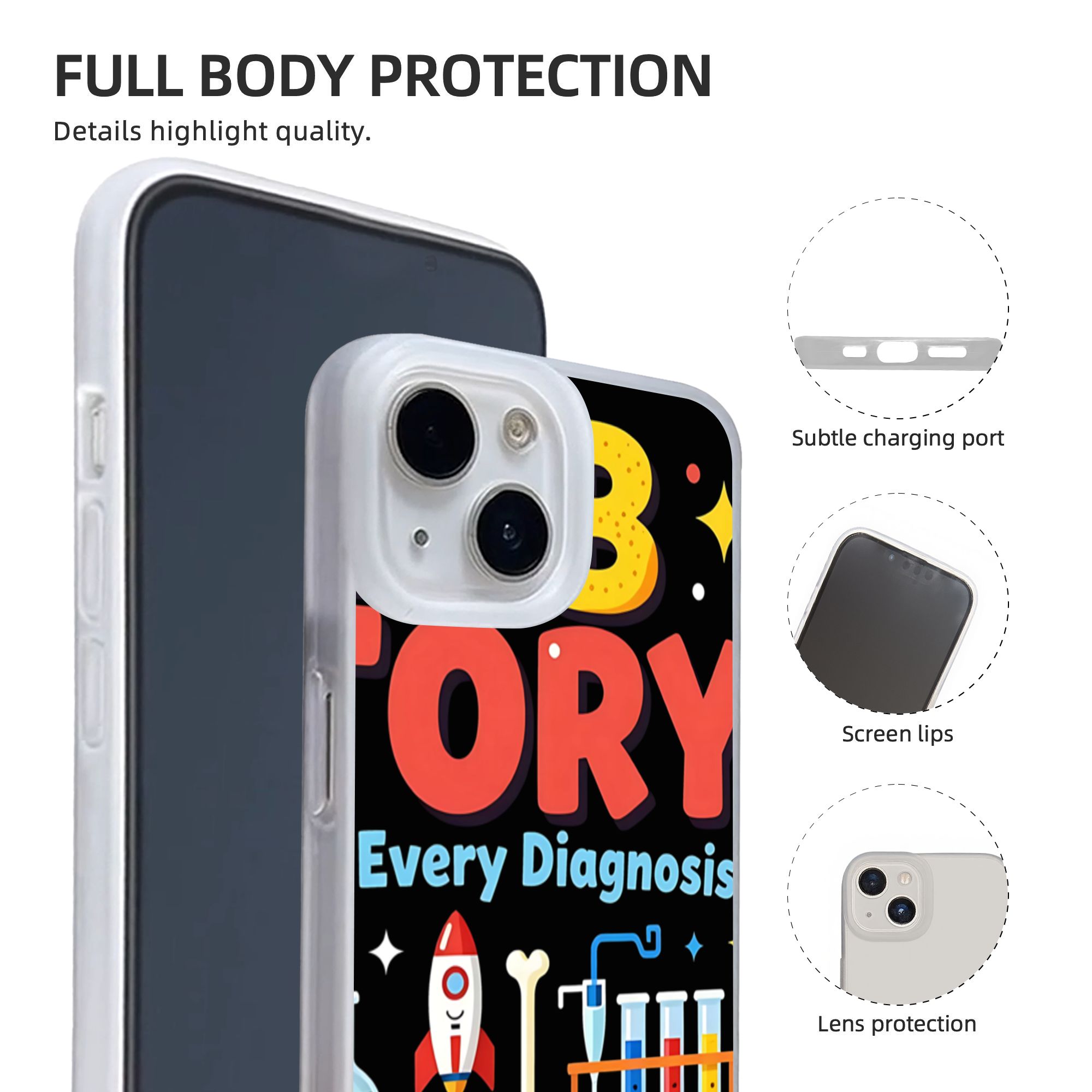 New Armor Bumper Shockproof Me - Medical Laboratory Technician avaliação e preço