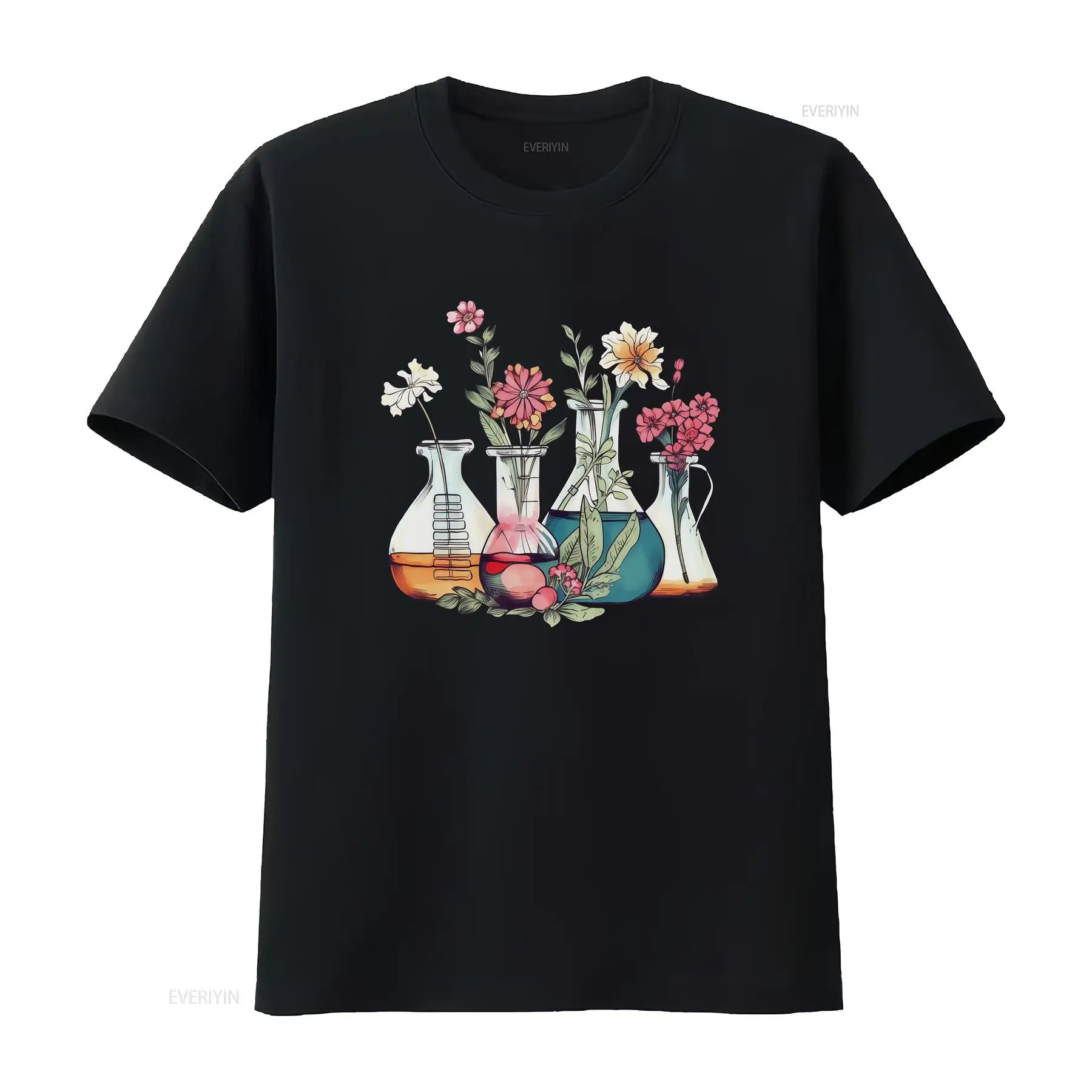Laboratory T Shirt Floral Beak - Medical Laboratory Technician avaliação e preço