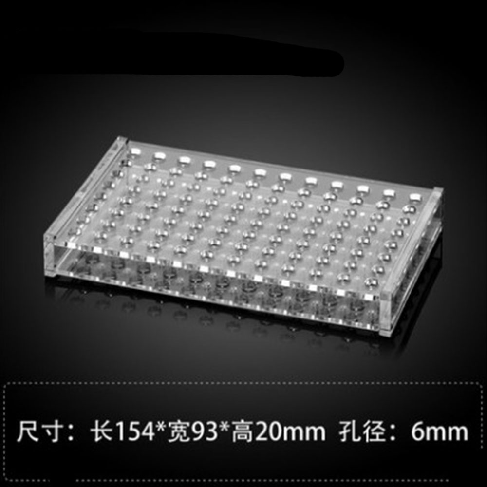 1pc 0.2ml 6mm*96 Holes Plexigl - Centrifuge Tube Rack avaliação e preço
